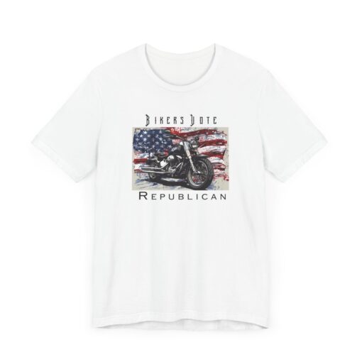 Bikers Vote Republican Tee - Image 3