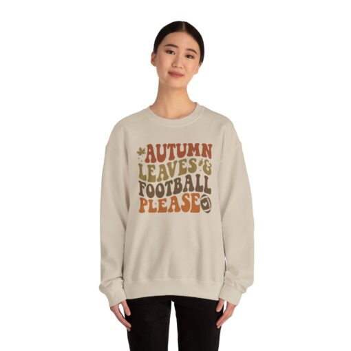 Fall Leaves & Football Sweatshirt - Image 26