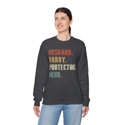 Husband Daddy Protector Sweatshirt - Image 74