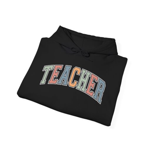 Varsity Teacher Hooded Sweatshirt - Image 43