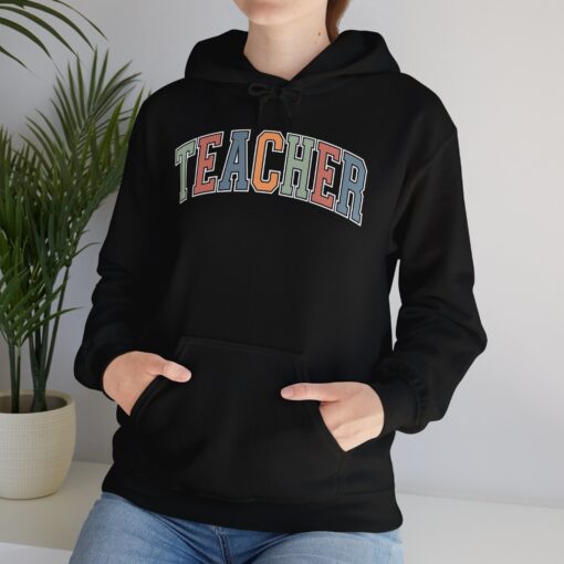 Varsity Teacher Hooded Sweatshirt - Image 52