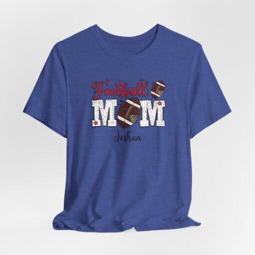 Custom football Mom t shirt - Image 354