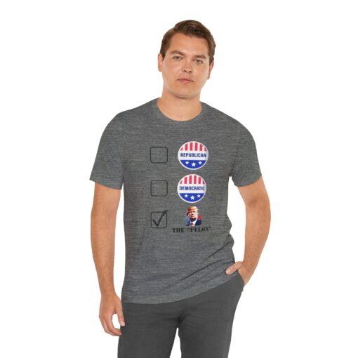 Trump "Felon" Sleeve Tee - Image 101