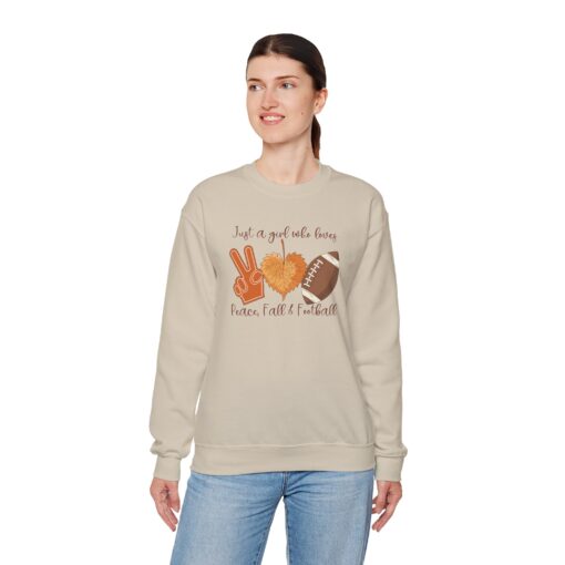 Peace Fall & Football Sweatshirt - Image 41