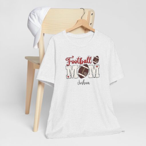 Custom football Mom t shirt - Image 66