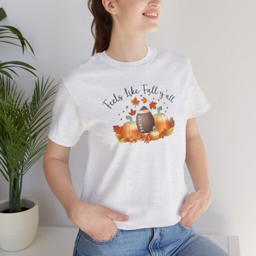 Feels Like Fall Y'all T-Shirt - Image 82