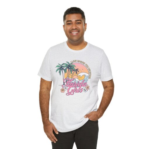 Florida Girls Palm Trees Graphic Tee - Image 74