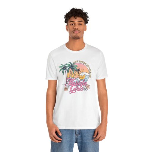 Florida Girls Palm Trees Graphic Tee - Image 12