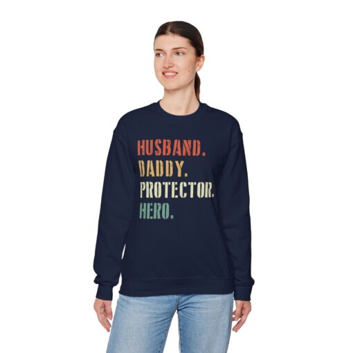 Husband Daddy Protector Sweatshirt - Image 8