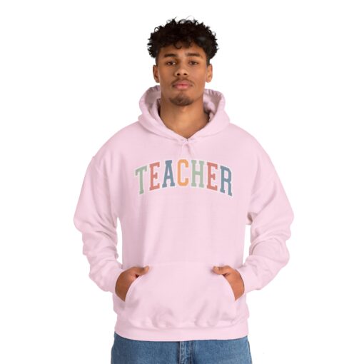 Varsity Teacher Hooded Sweatshirt - Image 59