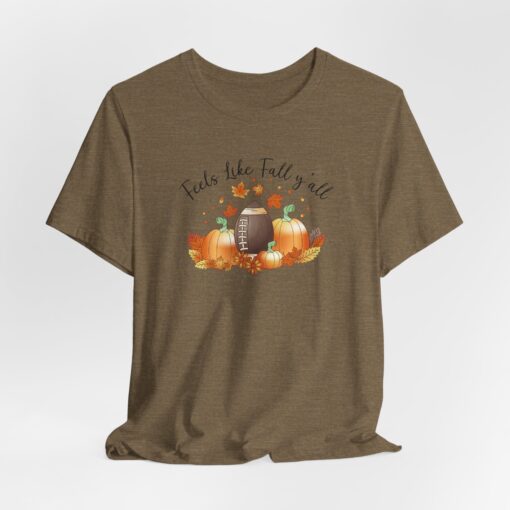 Feels Like Fall Y'all T-Shirt - Image 209