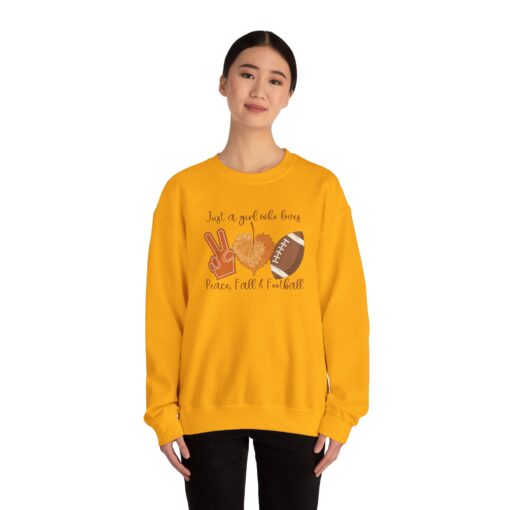 Peace Fall & Football Sweatshirt - Image 59