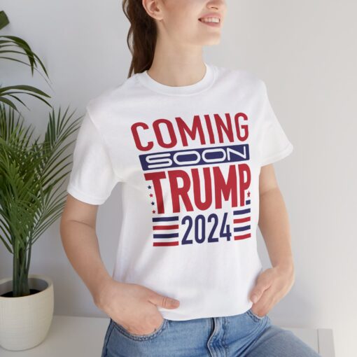 Trump Coming Soon 2024 Tee - Image 3