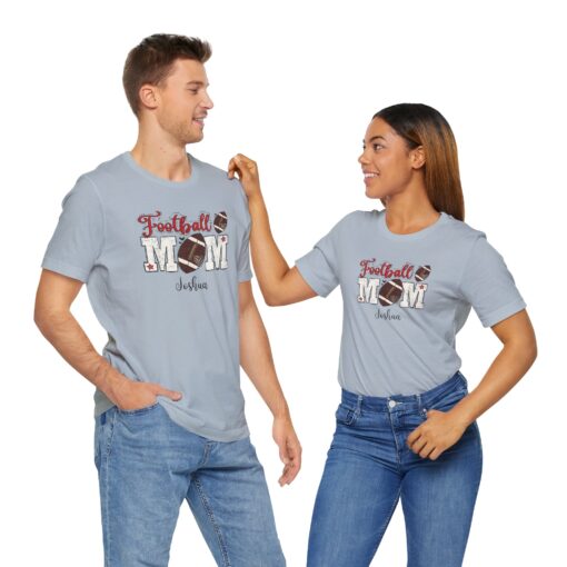 Custom football Mom t shirt - Image 344