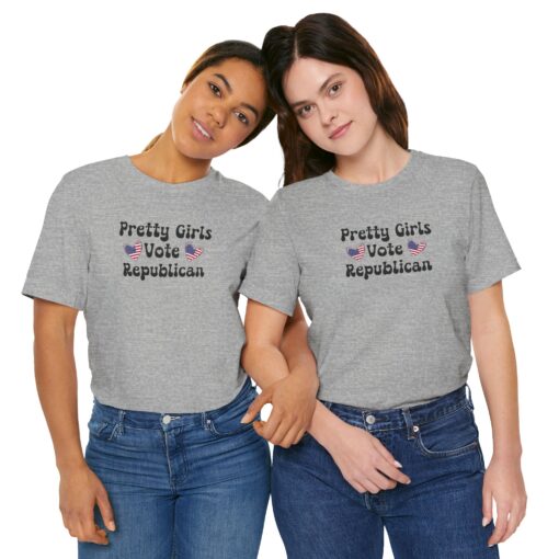 Pretty Girls Vote Republican Tee - Image 50