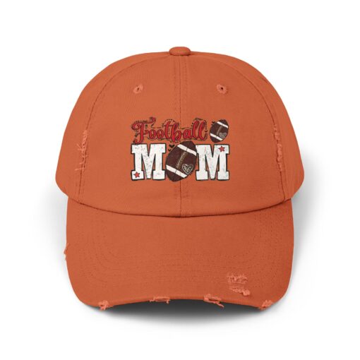 Distressed Football Mom Hat