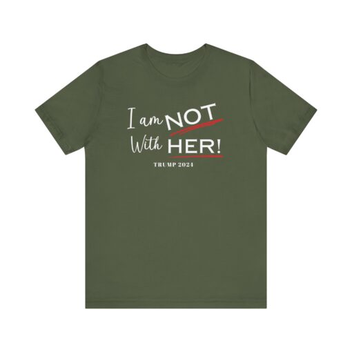 I am NOT with HER tee - Image 27