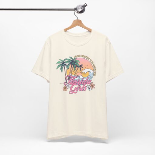 Florida Girls Palm Trees Graphic Tee - Image 94