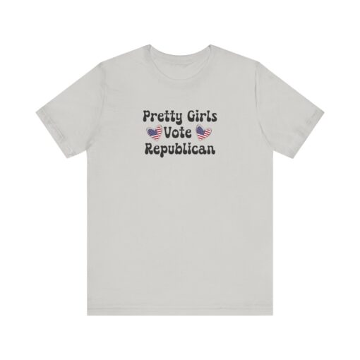 Pretty Girls Vote Republican Tee - Image 31