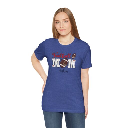 Custom football Mom t shirt - Image 361