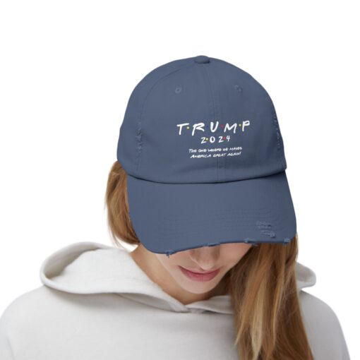 Trump "Friends" 2024 Distressed hat - Image 28