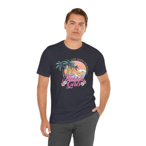 Florida Girls Palm Trees Graphic Tee - Image 217