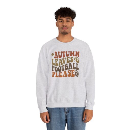 Fall Leaves & Football Sweatshirt - Image 16