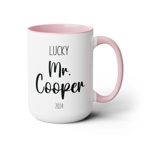 15 oz Lucky Mr Coffee Mug Customized - Image 15