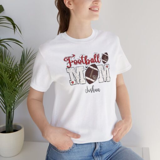 Custom football Mom t shirt - Image 53