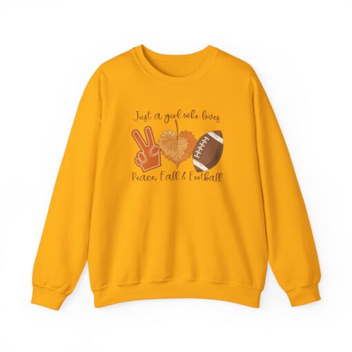 Peace Fall & Football Sweatshirt - Image 56