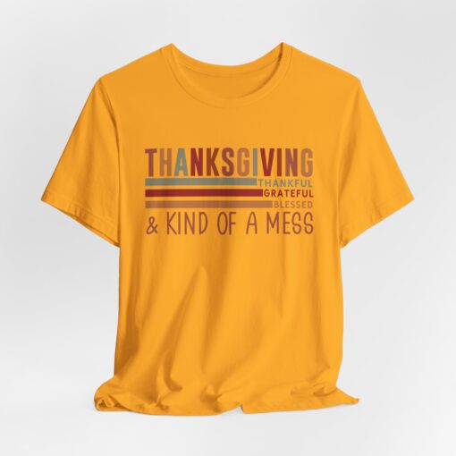 Thanksgiving & Kind of a Mess Tee - Image 209