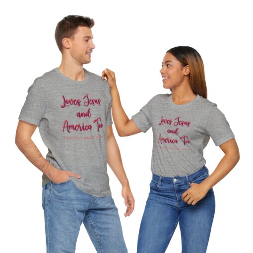 Loves Jesus & America Tee - Image 25