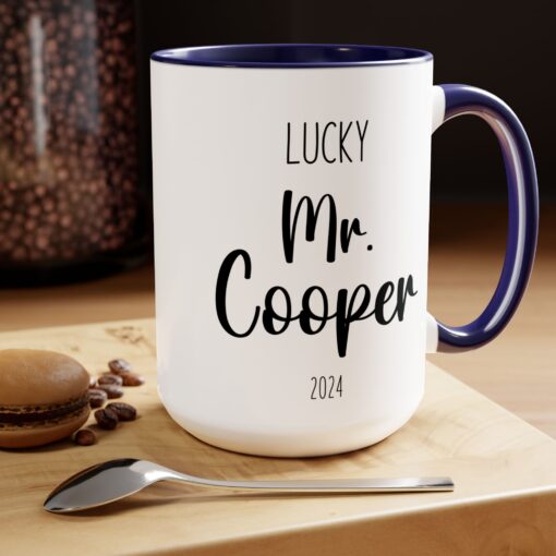 15 oz Lucky Mr Coffee Mug Customized - Image 8