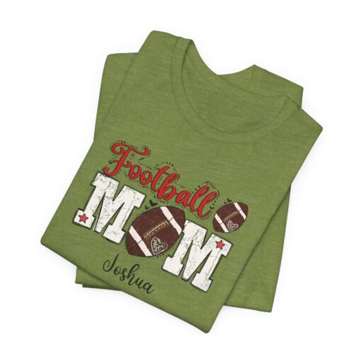 Custom football Mom t shirt - Image 266