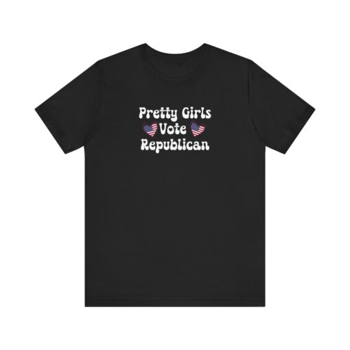 Pretty Girls Vote Republican Tee - Image 19