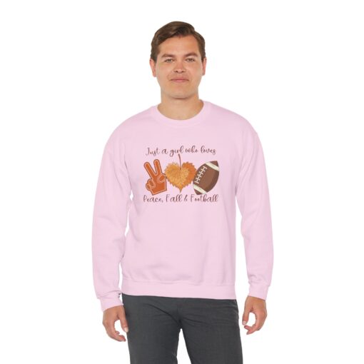 Peace Fall & Football Sweatshirt - Image 6