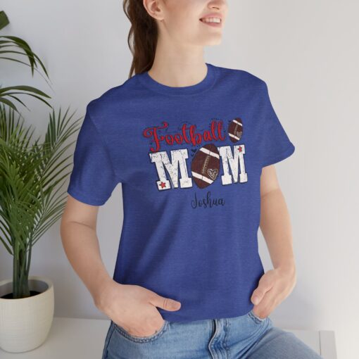 Custom football Mom t shirt - Image 372