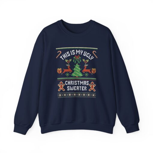 Ugly Christmas Sweater Sweatshirt - Image 2