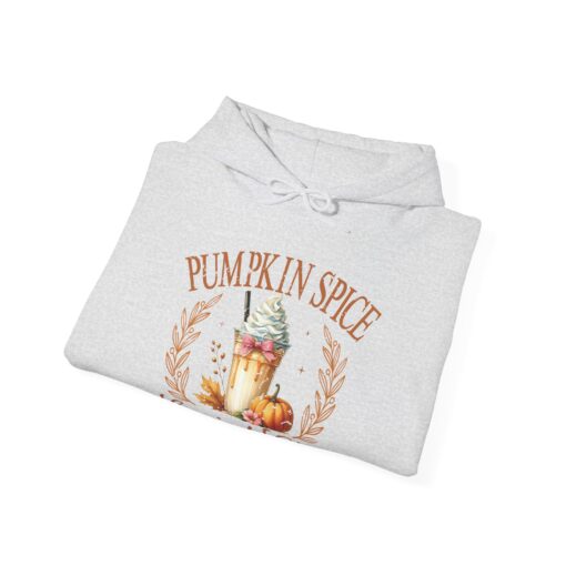 Pumpkin Spice Hooded Sweatshirt - Image 17