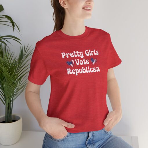 Pretty Girls Vote Republican Tee - Image 3