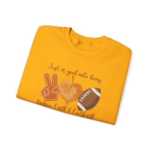 Peace Fall & Football Sweatshirt - Image 58