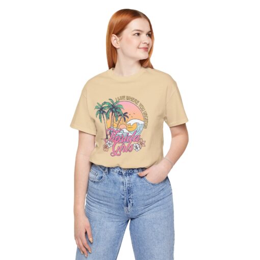 Florida Girls Palm Trees Graphic Tee - Image 134