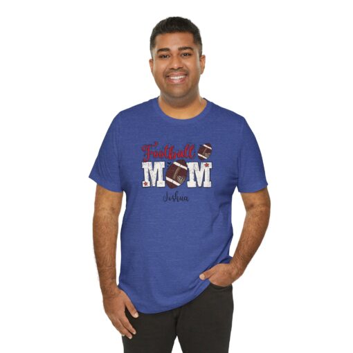 Custom football Mom t shirt - Image 364