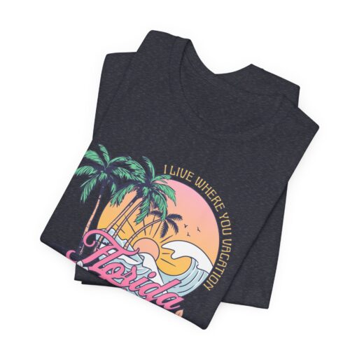 Florida Girls Palm Trees Graphic Tee - Image 208