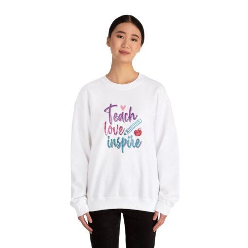 Teach, Love, Inspire Sweatshirt - Image 4