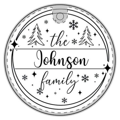 Personalized Family Ornament 5