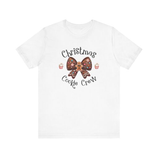 Christmas Cookie Crew Tee, christmas tee, christmas graphic tee, graphic t, chirstmas baking tee, graphic christmas shirt, cookie crew tee