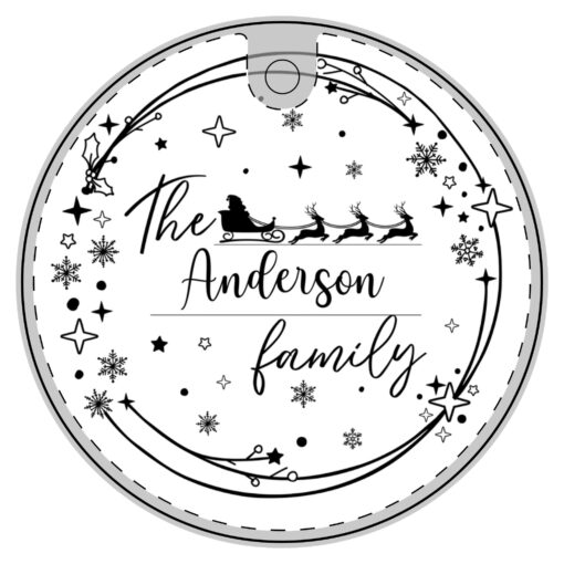 Personalized Family Ornament 6