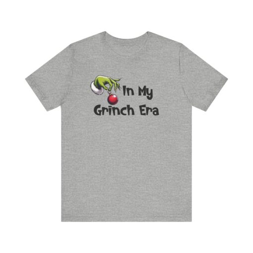 Grinch EraTee, grinch gift tee, funny grinch shirt, funny graphic tee, christmas graphic tee, graphic christmas tee, funny grinch era shirt - Image 3