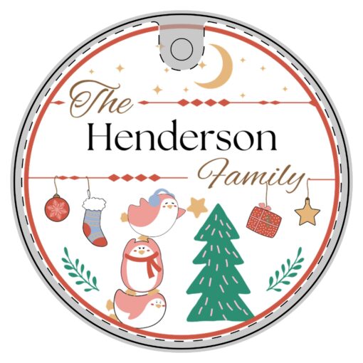 Personalized Family Ornament 3